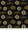 Sykel Enterprises NHL Team Cotton Fabric-Boston Bruins Tone on Tone Cotton Quilting Fabric